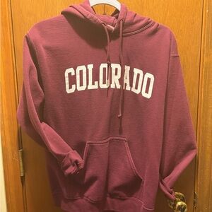 Gildan Red Hoodie with Front Pocket and Relaxed Fit